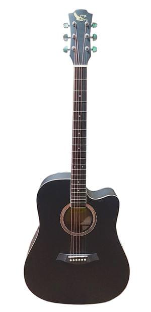 Swan7 SW41C Black Matt Acoustic Guitar